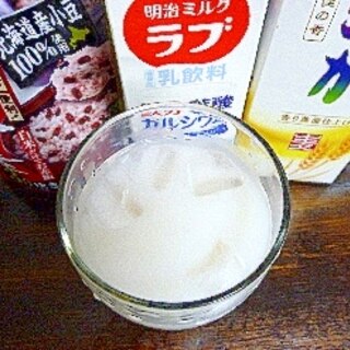 アイス♡小豆ミルク酒